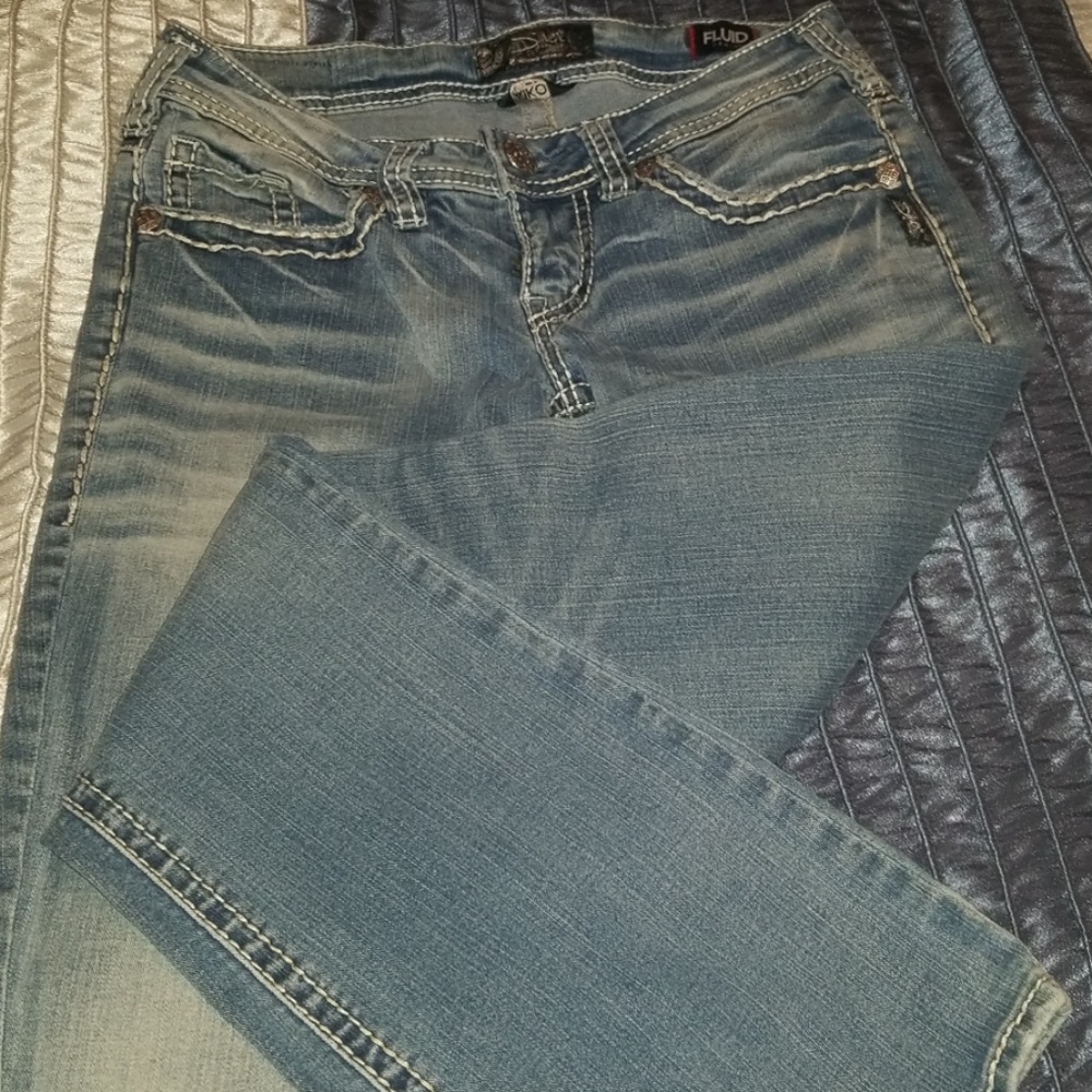 Silver jeans